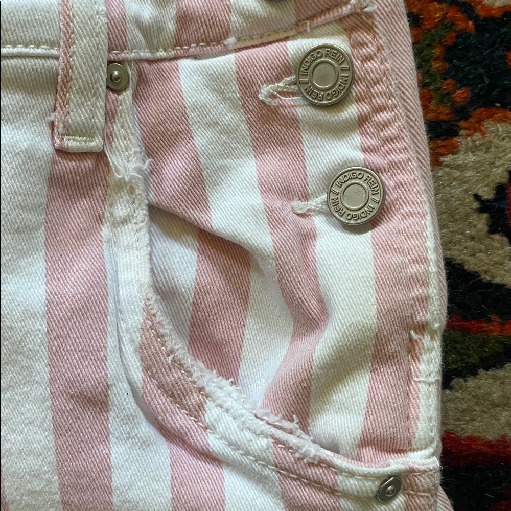 Indigo Rein overalls denim shorts - Picture 3 of 8